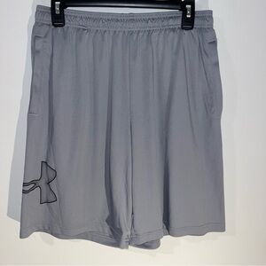 Under Armour Size LG Tech Graphic Athletic Shorts